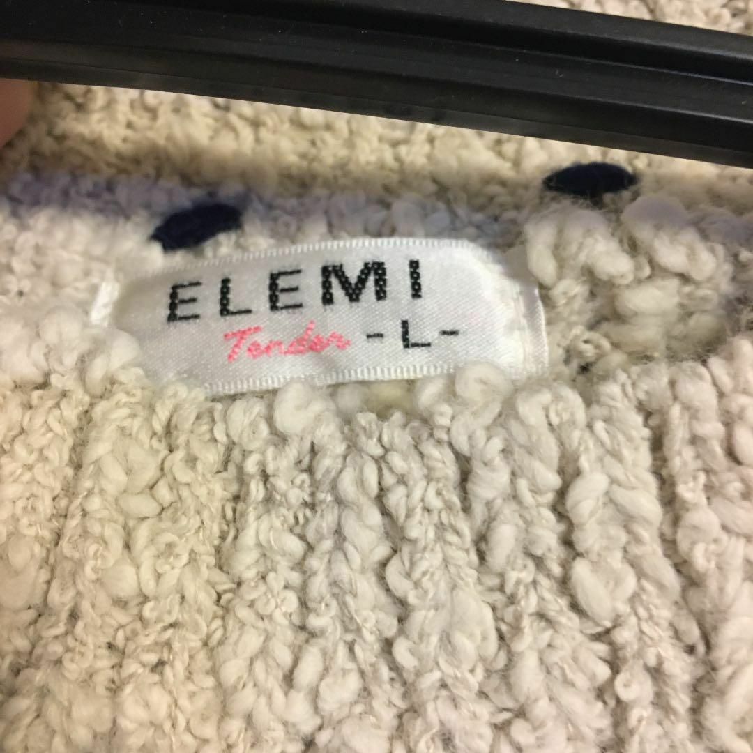 ELEMI スプリングセーター　ニットセーター　Ｌサイズ レディースのトップス(ニット/セーター)の商品写真