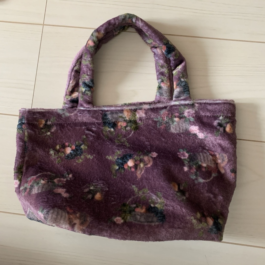 axes femme(アクシーズファム)の新品未使用アクシーズファムハンドバッグ紫パープル レディースのバッグ(トートバッグ)の商品写真