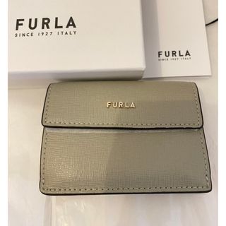 フルラ(Furla)のFURLAフルラ　三つ折り財布 バビロン　BABYLON ミニ財布　グレー(財布)