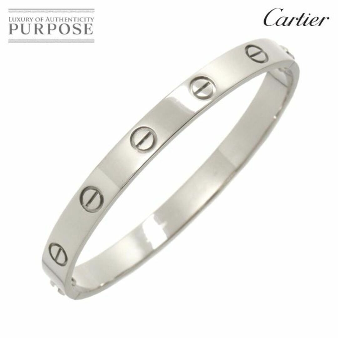Cartier - カルティエ Cartier ラブ ブレス #16 K18 WG ホワイト 