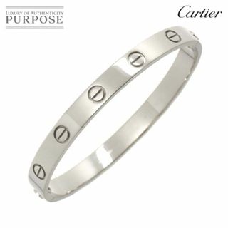 Cartier - カルティエ Cartier ラブ ブレス #16 K18 WG ホワイトゴールド 750 ブレスレット バングル VLP 90222822