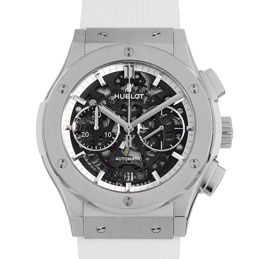 HUBLOT(ウブロ)のウブロ アエロフュージョン オールホワイト 日本限定 525.NE.0127.LR メンズ 中古 腕時計 メンズの時計(腕時計(アナログ))の商品写真