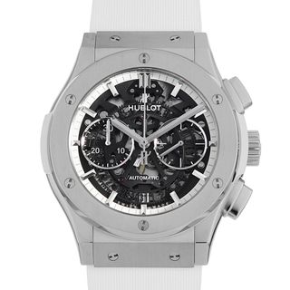 ウブロ(HUBLOT)のウブロ アエロフュージョン オールホワイト 日本限定 525.NE.0127.LR メンズ 中古 腕時計(腕時計(アナログ))