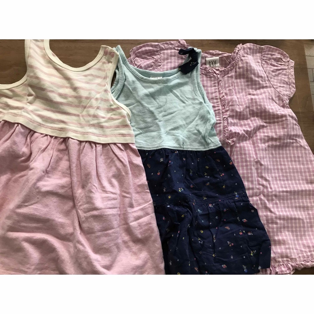 babyGAP - ワンピース 3枚セット 80 まとめ売りの通販 by わさび