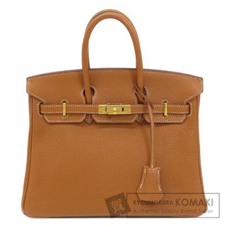 エルメス(Hermes)のHERMES バーキン25 ゴールド ゴールド金具 ハンドバッグ トリヨン レディース(ハンドバッグ)