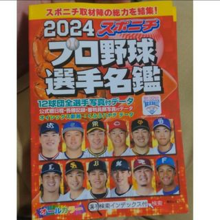 スポニチプロ野球選手名鑑　2024