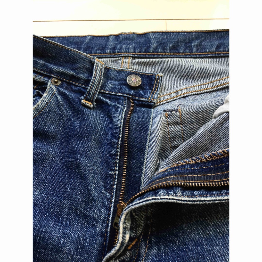 Levi's(リーバイス)の【極上】濃紺 ビッグE 505 32×30 60年代 刻印4 リーバイス メンズのパンツ(デニム/ジーンズ)の商品写真