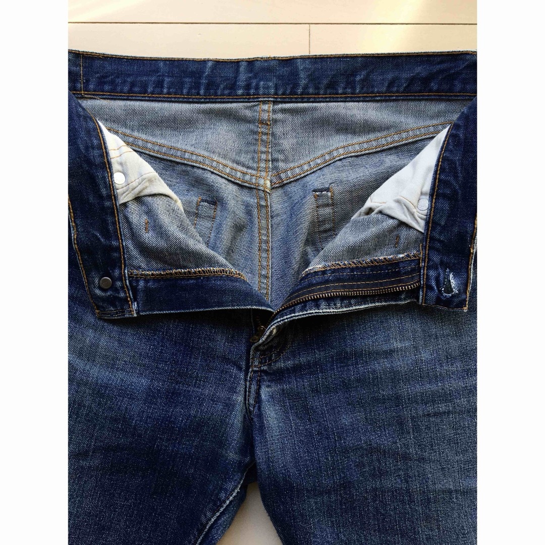 Levi's(リーバイス)の【極上】濃紺 ビッグE 505 32×30 60年代 刻印4 リーバイス メンズのパンツ(デニム/ジーンズ)の商品写真