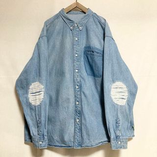 ビームス(BEAMS)のLサイズ！SSZ 裏ユーズドデニムシャツ(その他)