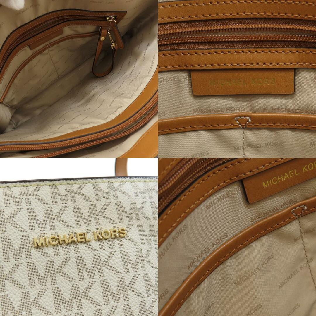 Michael Kors(マイケルコース)のMichael Kors MKシグネチャー トートバッグ レザー コーテッドキャンバス レディース レディースのバッグ(トートバッグ)の商品写真