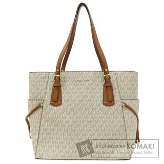 マイケルコース(Michael Kors)のMichael Kors MKシグネチャー トートバッグ レザー コーテッドキャンバス レディース(トートバッグ)