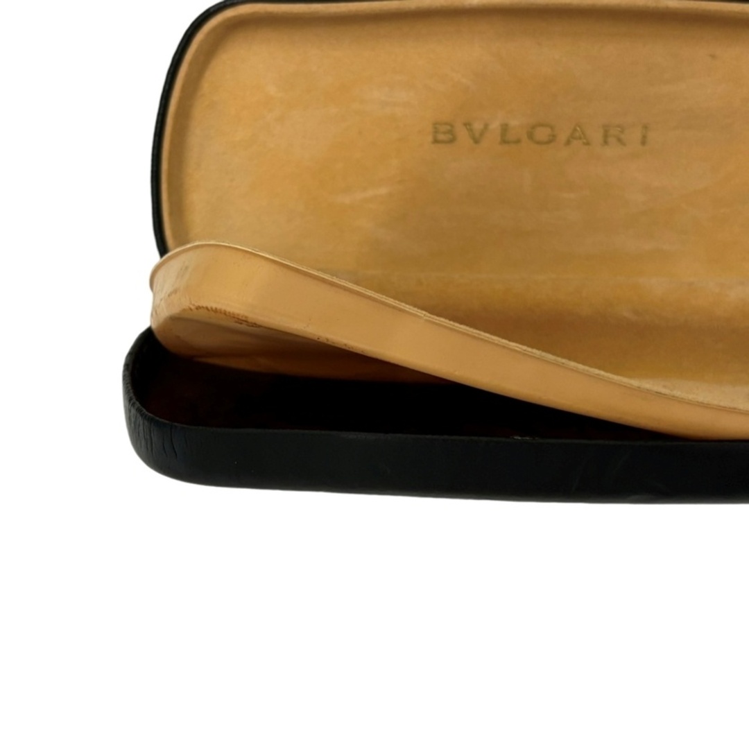 BVLGARI(ブルガリ)のBVLGARI ブルガリ サングラス 中古品 ゴールドフレーム ケース付 ブランド品 ブラウン 32403K281 メンズのファッション小物(サングラス/メガネ)の商品写真