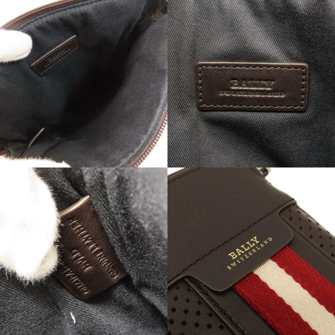 Bally(バリー)のBALLY バリーストライプ ショルダーバッグ レザー レディース レディースのバッグ(ショルダーバッグ)の商品写真