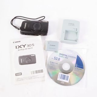 キヤノン(Canon)のCanon　キャノン　コンパクト　デジタルカメラ　IXY　イクシー　30S　黒　⑮ (コンパクトデジタルカメラ)