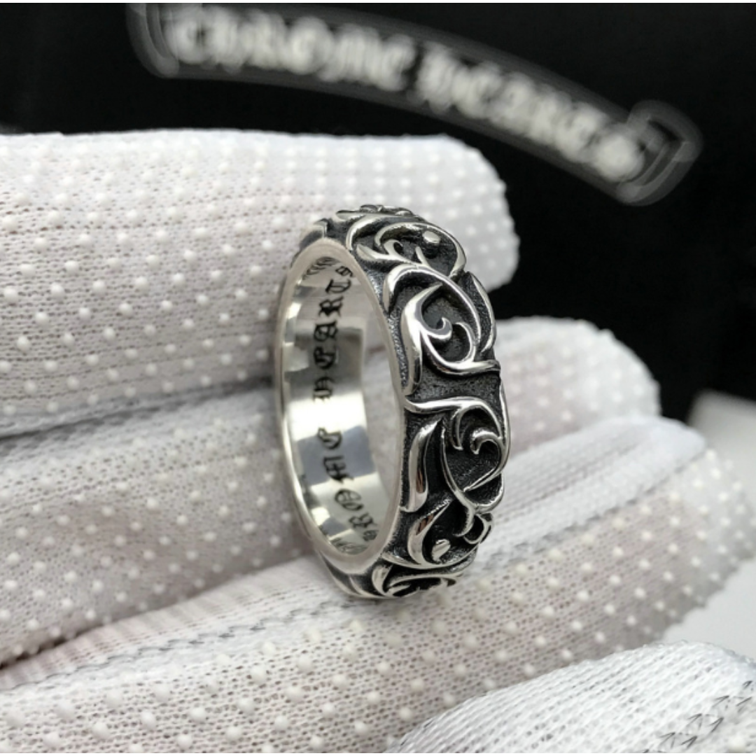 【人気商品】 指輪 シルバー925 リング アクセサリー メンズ ストリート系 メンズのアクセサリー(リング(指輪))の商品写真