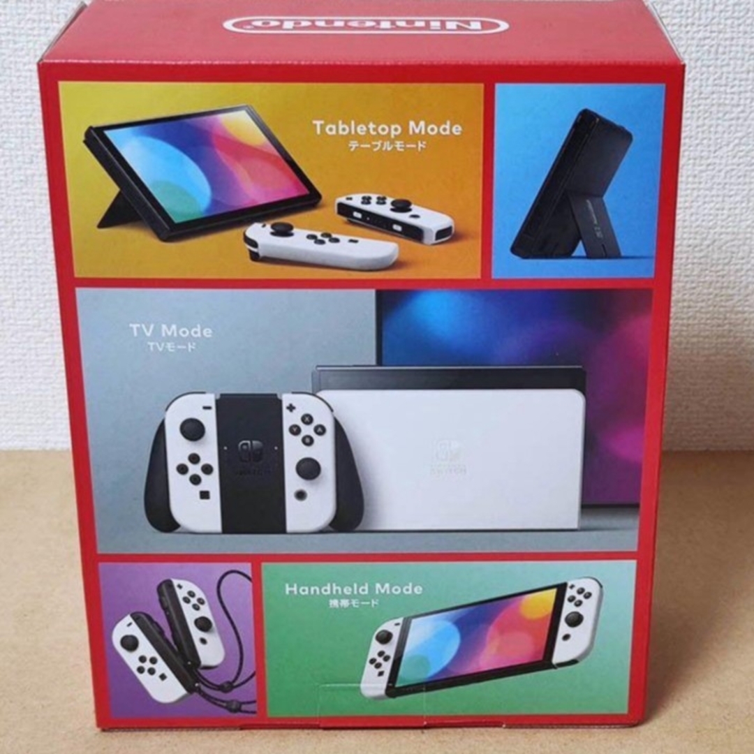 Nintendo Switch(ニンテンドースイッチ)のNintendo Switch 有機ELモデル Joy-Con(L)/(R) … エンタメ/ホビーのゲームソフト/ゲーム機本体(家庭用ゲーム機本体)の商品写真