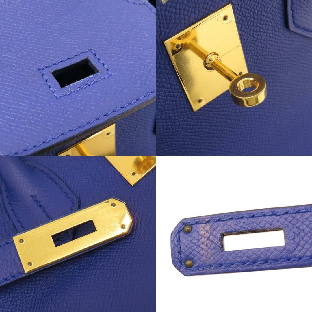 Hermes(エルメス)のHERMES バーキン30 ブルー ゴールド金具 ハンドバッグ ヴォーエプソン レディース レディースのバッグ(ハンドバッグ)の商品写真