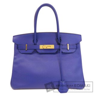 エルメス(Hermes)のHERMES バーキン30 ブルー ゴールド金具 ハンドバッグ ヴォーエプソン レディース(ハンドバッグ)