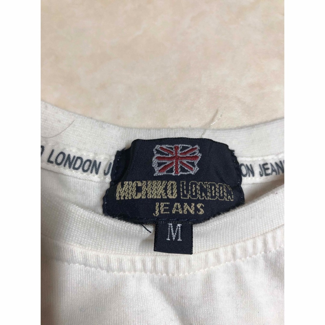 MICHIKO LONDON(ミチコロンドン)のmiciko london jeans tシャツ レディースのトップス(Tシャツ(半袖/袖なし))の商品写真