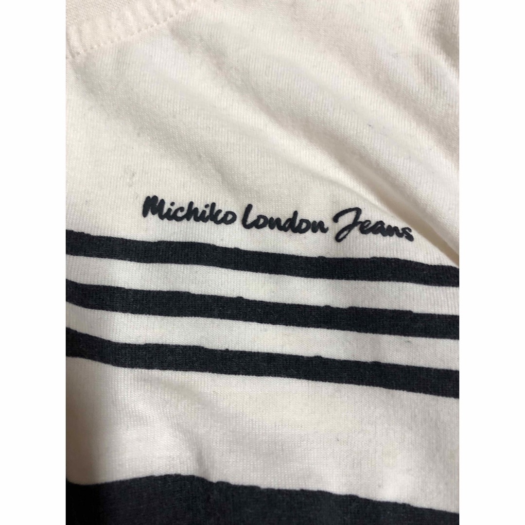 MICHIKO LONDON(ミチコロンドン)のmiciko london jeans tシャツ レディースのトップス(Tシャツ(半袖/袖なし))の商品写真