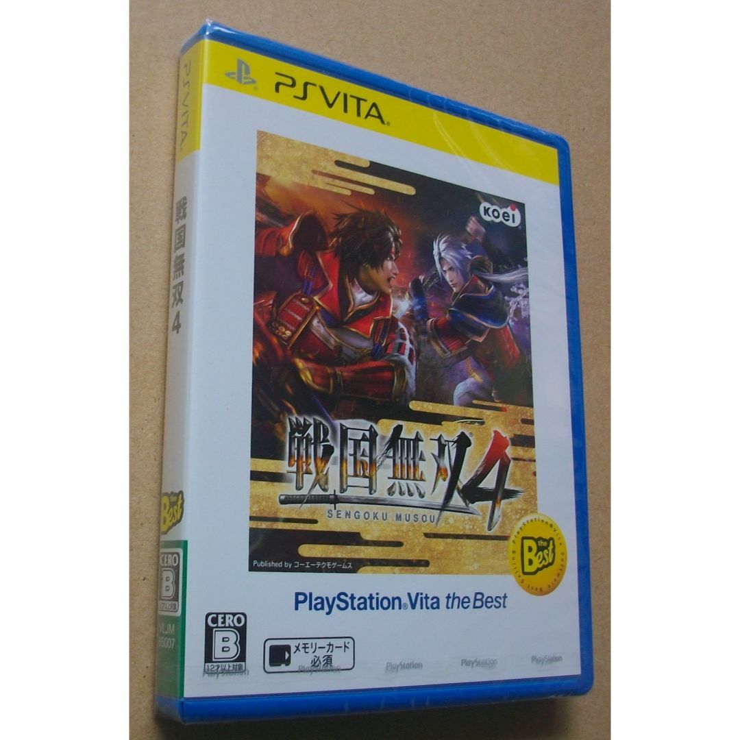 新品 戦国無双 4 PlayStaionVita the Best  エンタメ/ホビーのゲームソフト/ゲーム機本体(携帯用ゲームソフト)の商品写真