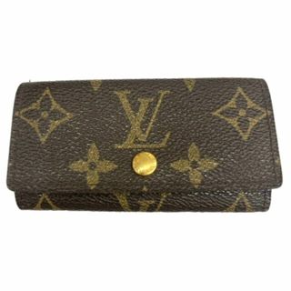 ルイヴィトン(LOUIS VUITTON)のLOUIS VUITTON ルイヴィトン ミュルティクレ4 M69517 モノグラム 4連キーケース レディース メンズ キーケース(キーケース)