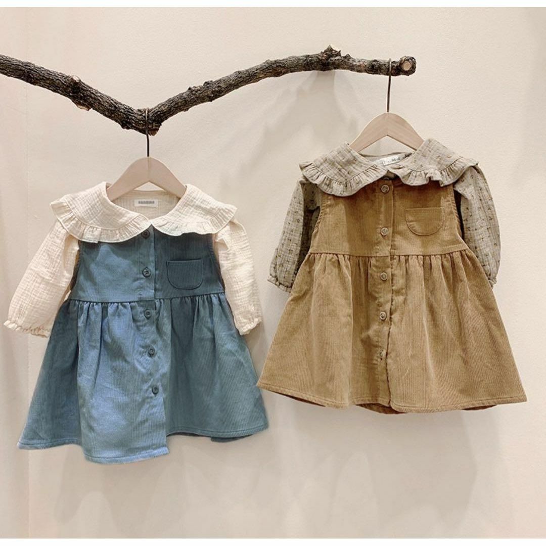 ☆超お得☆まとめ売り 子供服 女の子 100cm 7点セット 韓国 春夏 先取り キッズ/ベビー/マタニティのキッズ服女の子用(90cm~)(ワンピース)の商品写真