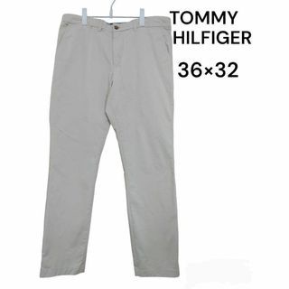 TOMMYHILFIGER　チノパンツ　36×32　古着　コットンパンツ　トミー(チノパン)