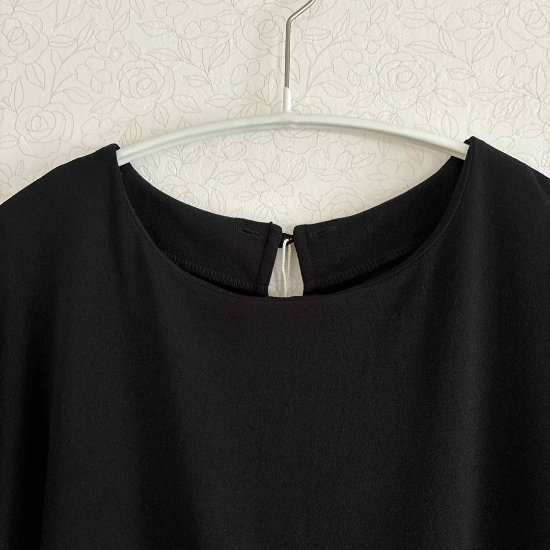 Belluna(ベルーナ)の付け襟付き　ロングワンピース　　タグ付き未使用品 レディースのワンピース(ロングワンピース/マキシワンピース)の商品写真