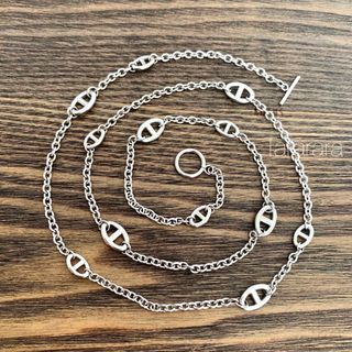 ●stainless アンカーnecklace S●金属アレルギー対応(ネックレス)