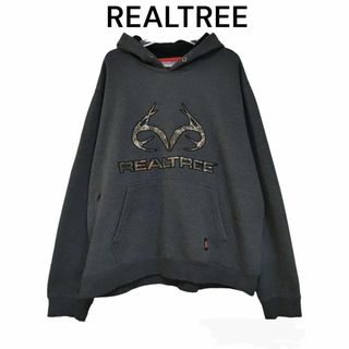 REALTREE　リアルツリー　古着　プルオーバー　パーカー　スウェット.(パーカー)