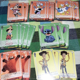 ディズニー(Disney)の⑥ディズニー シュヴァルツ カード22枚セット(Box/デッキ/パック)