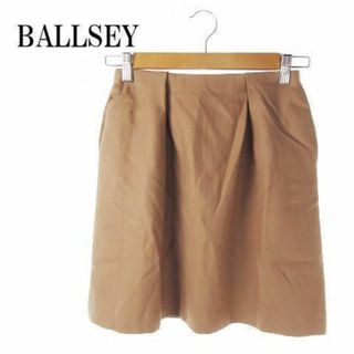 ボールジィ(Ballsey)のボールジィ スカート フレア ミニ 34 茶 210408YH6A(ミニスカート)