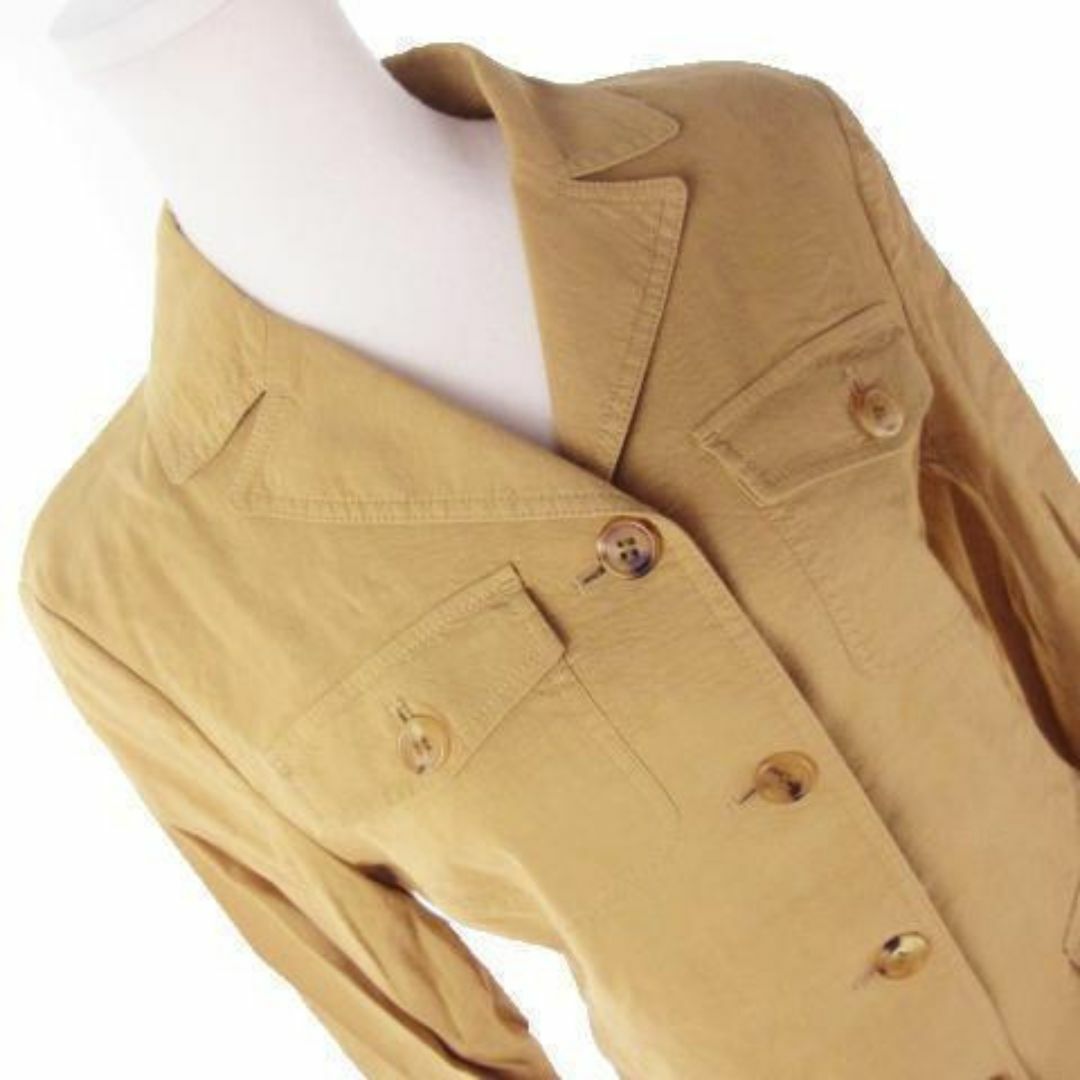 theory(セオリー)のセオリー ジャケット シャツ 長袖 4 ベージュ 210408YH9A レディースのジャケット/アウター(その他)の商品写真