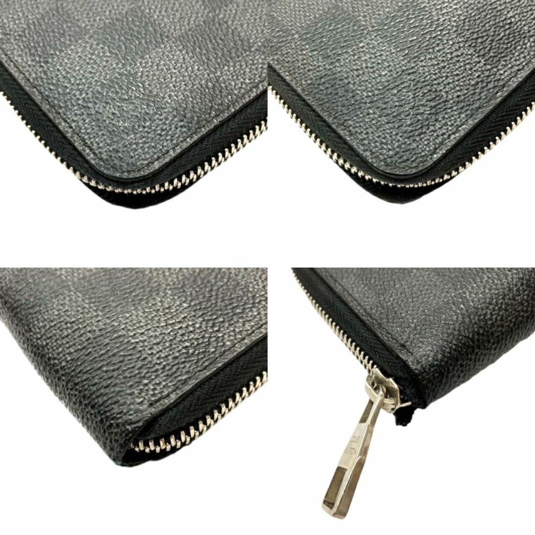 LOUIS VUITTON(ルイヴィトン)のLOUIS VUITTON ルイヴィトン　ジッピーウォレット・ヴェルティカル　ダミエグラフィット　N63095　長財布　ラウンドファスナー　メンズ メンズのファッション小物(長財布)の商品写真