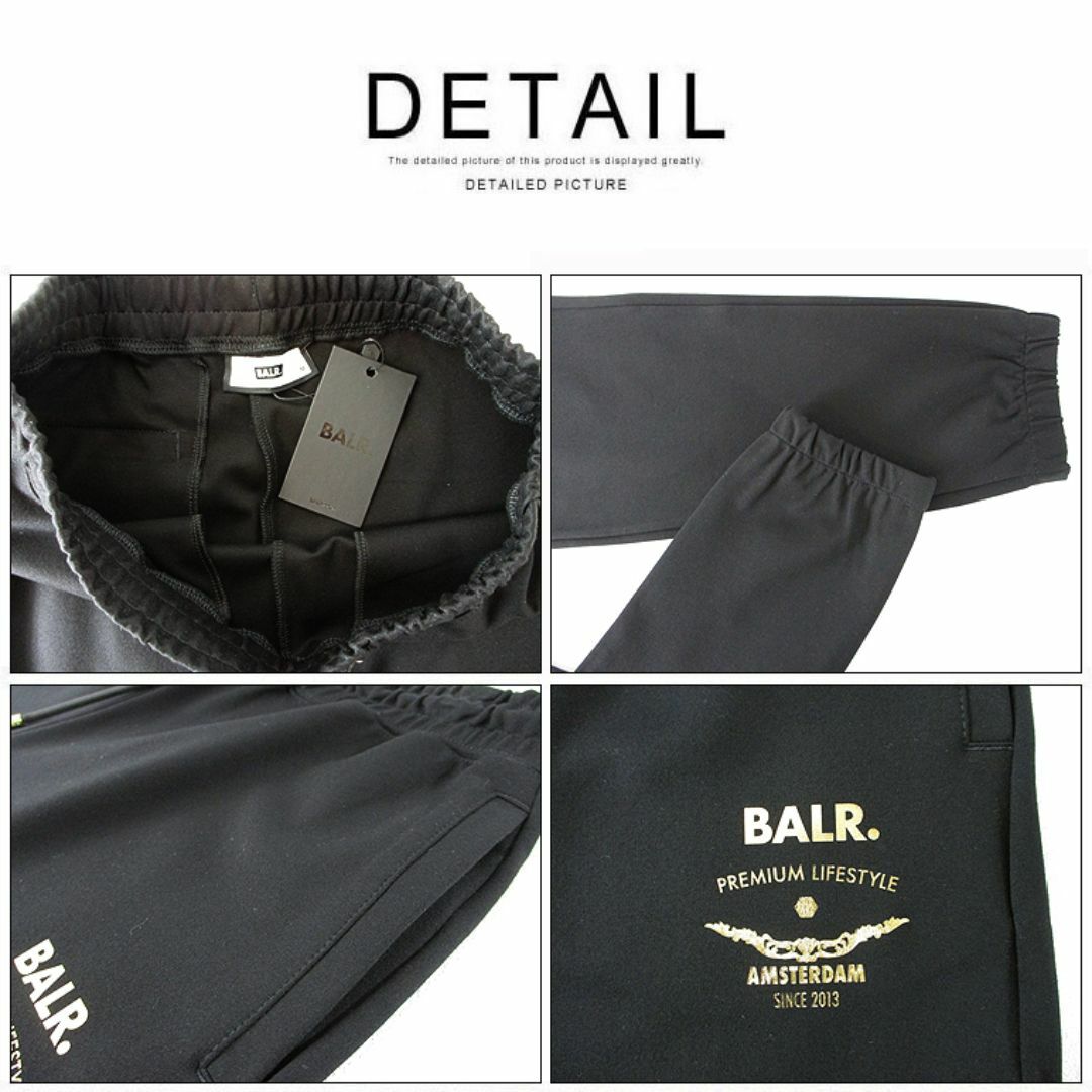 BALR ボーラー ゴールドエンブレム 2点 セットアップ 上下セット S メンズのスーツ(セットアップ)の商品写真