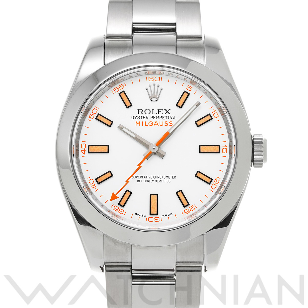 ROLEX(ロレックス)の中古 ロレックス ROLEX 116400 V番(2008年頃製造) ホワイト メンズ 腕時計 メンズの時計(腕時計(アナログ))の商品写真