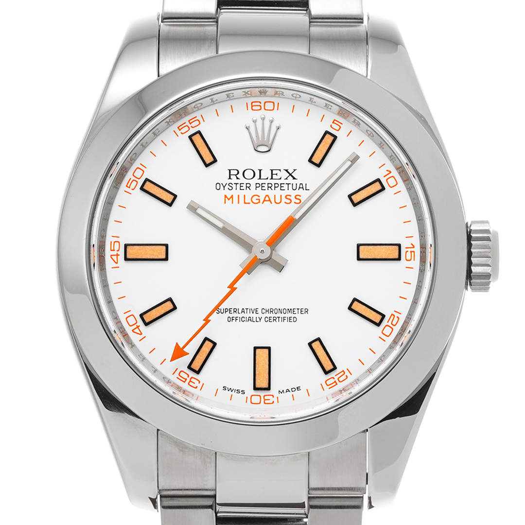 ROLEX(ロレックス)の中古 ロレックス ROLEX 116400 V番(2008年頃製造) ホワイト メンズ 腕時計 メンズの時計(腕時計(アナログ))の商品写真