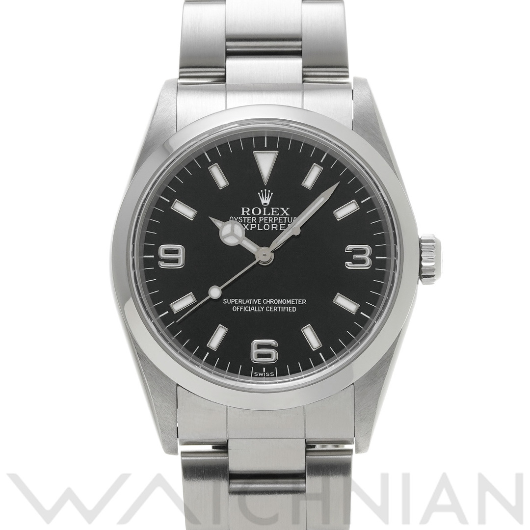 ROLEX(ロレックス)の中古 ロレックス ROLEX 14270 A番(1998年頃製造) ブラック メンズ 腕時計 メンズの時計(腕時計(アナログ))の商品写真