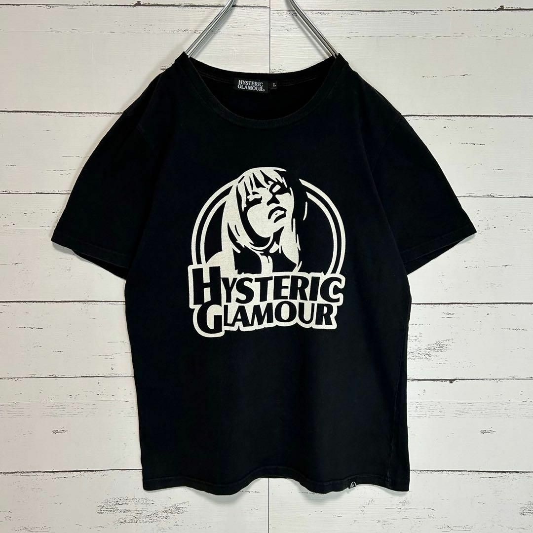 HYSTERIC GLAMOUR(ヒステリックグラマー)の【希少モデル】ヒステリックグラマー☆ヒスガール Tシャツ 即完売 Lサイズ 黒 メンズのトップス(Tシャツ/カットソー(半袖/袖なし))の商品写真