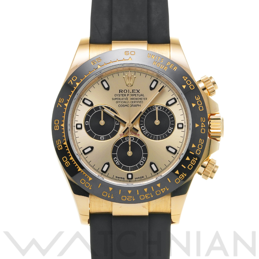 ROLEX(ロレックス)の中古 ロレックス ROLEX 116518LN ランダムシリアル シャンパン /ブラック メンズ 腕時計 メンズの時計(腕時計(アナログ))の商品写真