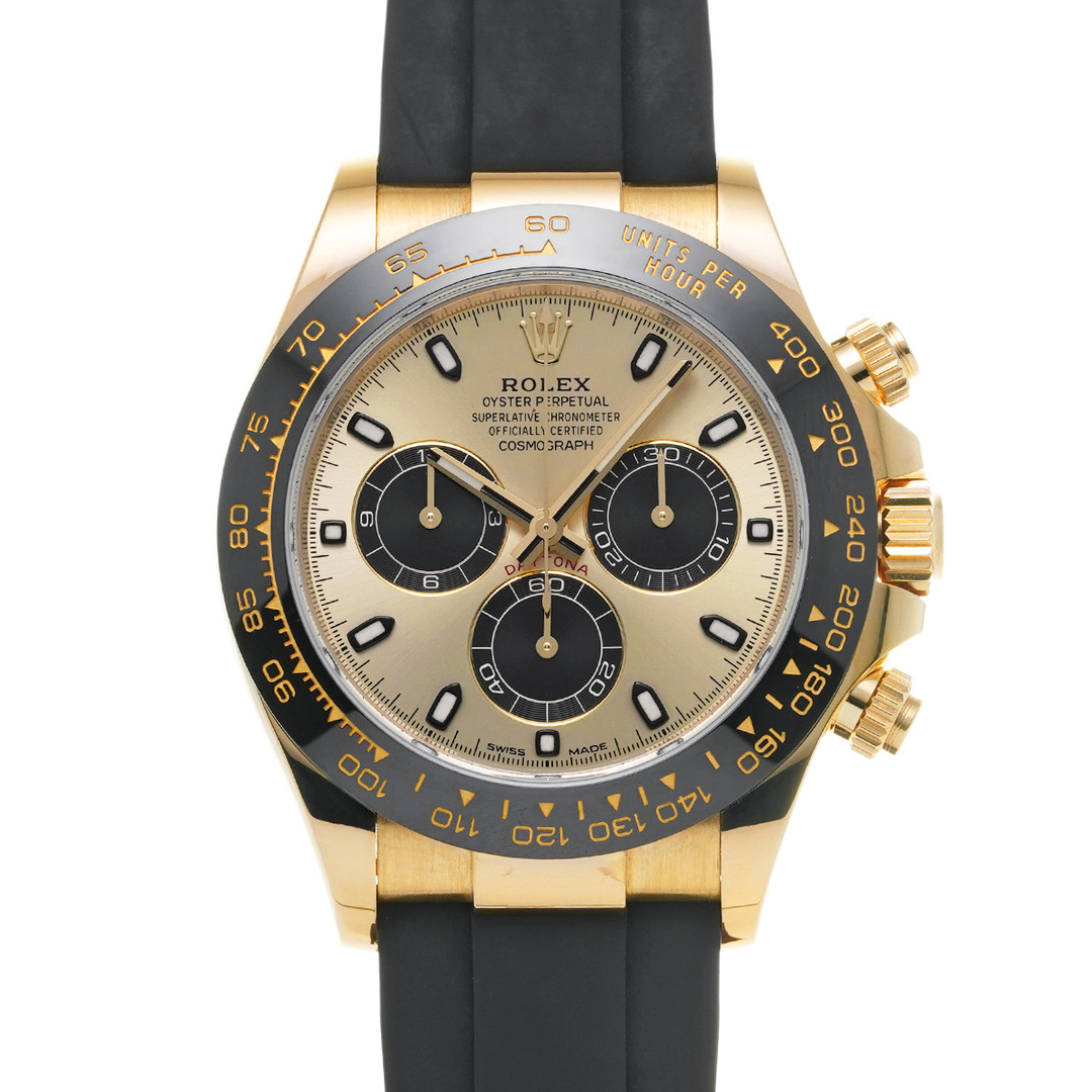 ROLEX(ロレックス)の中古 ロレックス ROLEX 116518LN ランダムシリアル シャンパン /ブラック メンズ 腕時計 メンズの時計(腕時計(アナログ))の商品写真