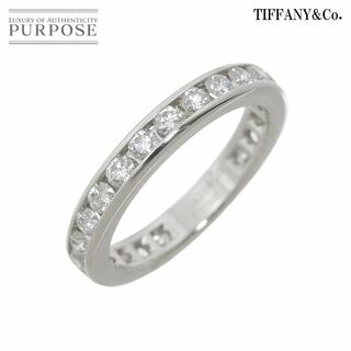 ティファニー(Tiffany & Co.)のティファニー TIFFANY&Co. フル サークル チャネル セッティング 8号 リング ダイヤ Pt プラチナ 指輪 VLP 90216293(リング(指輪))
