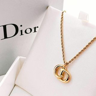 Christian Dior - ディオール dior CD ネックレス ペンダント ゴールド レディース 804