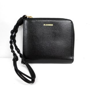 ジルサンダー(Jil Sander)のジルサンダー L字財布 コンパクト タングル ブラック ID335951 中古(財布)