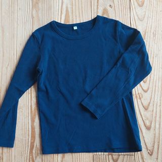 ムジルシリョウヒン(MUJI (無印良品))の無印良品　長袖カットソー　140(Tシャツ/カットソー)