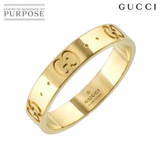 グッチ(Gucci)のグッチ GUCCI アイコン #19 リング K18 YG イエローゴールド 750 指輪 VLP 90224894(リング(指輪))