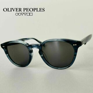Oliver Peoples - サングラス オリバーピープル メンズ レディース ボストン ダーク ブルー 青