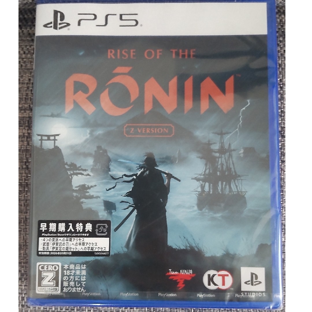 PS5ソフト<br> Rise of the Ronin Z version (18歳以上対象) - ソフト PS5ソフト<br> Rise of the Ronin Z version (18歳以上対象) - ソフト