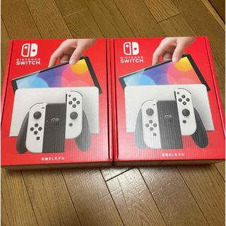 ニンテンドースイッチ(Nintendo Switch)の☆新品☆ Nintendo Switch  ホワイト2台　(家庭用ゲーム機本体)